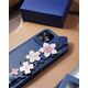 Kingxbar Kingxbar Sweet Series żelowe etui ozdobione oryginalnymi Kryształami Swarovskiego z podstawką iPhone 12 mini zielony uniwersalny