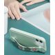 Kingxbar Kingxbar Sweet Series żelowe etui ozdobione oryginalnymi Kryształami Swarovskiego z podstawką iPhone 12 mini zielony uniwersalny