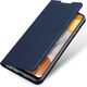 Dux Ducis Etui SAMSUNG GALAXY A42 5G z klapką Dux Ducis skórzane Skin Leather granatowe