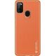 Dux Ducis Dux Ducis Yolo eleganckie etui pokrowiec ze skóry ekologicznej Samsung Galaxy M30s pomarańczowy