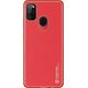 Dux Ducis Dux Ducis Yolo eleganckie etui pokrowiec ze skóry ekologicznej Samsung Galaxy M30s czerwony