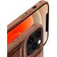 Nillkin Nillkin Aoge Leather Case elastyczne pancerne etui z prawdziwej skóry z kieszonką iPhone 12 mini czarny