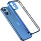 Joyroom Joyroom New Beauty Series ultra cienkie przezroczyste etui z metaliczną ramką do iPhone 12 Pro złoty (JR-BP743)