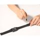 Baseus Baseus Slip-Thru pasek opaska bransoleta do Apple Watch 3/4/5/6/SE 38mm/40mm czarny (LBWSE-01)