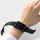 Baseus Baseus Slip-Thru pasek opaska bransoleta do Apple Watch 3/4/5/6/SE 38mm/40mm czarny (LBWSE-01)