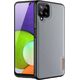 Dux Ducis Dux Ducis Fino etui pokrowiec pokryty nylonowym materiałem Samsung Galaxy A22 4G niebieski