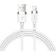 Kabel USB Joyroom USB-A - Lightning 1.2 m Biały (6941237109293)