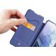 Dux Ducis DUX DUCIS Skin X kabura etui pokrowiec z klapką Samsung Galaxy S22+ (S22 Plus) niebieski