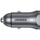 Ładowarka Ugreen Ładowarka samochodowa UGREEN CD130, USB-A+PD 3.0, USB-C, QC3.0 30W (szara)