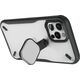 Nillkin Nillkin Cyclops Case wytrzymałe etui z osłoną na aparat i składaną podstawką iPhone 13 Pro Max czarny