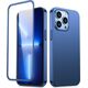 Joyroom Joyroom 360 Full Case etui pokrowiec do iPhone 13 Pro obudowa na tył i przód + szkło hartowane niebieski (JR-BP935 blue)