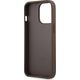 Guess Etui Guess GUHCP13X4GMGBR Apple iPhone 13 Pro Max brązowy/brown hardcase 4G Big Metal Logo