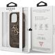 Guess Etui Guess GUHCP13X4GMGBR Apple iPhone 13 Pro Max brązowy/brown hardcase 4G Big Metal Logo