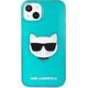 Karl Lagerfeld Etui Karl Lagerfeld KLHCP13SCHTRB Apple iPhone 13 mini niebieski/blue hardcase Glitter Choupette Fluo