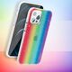 Kingxbar Kingxbar Ombre etui pokrowiec iPhone 12 Pro Max wielokolorowy