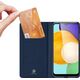 Dux Ducis Etui SAMSUNG GALAXY A03S z klapką Dux Ducis skórzane Skin Leather granatowe