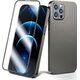Joyroom Joyroom 360 Full Case etui pokrowiec do iPhone 13 Pro Max obudowa na tył i przód + szkło hartowane szary (JR-BP928 tarnish)
