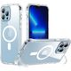 Joyroom Joyroom Magnetic Defender magnetyczne etui do iPhone 13 pancerny pokrowiec z haczykami podstawką przezroczysty (kompatybilne z MagSafe)