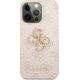 Guess Guess GUHCP13L4GMGPI iPhone 13 Pro / 13 6,1" różowy/pink hardcase 4G Big Metal Logo