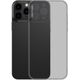 Baseus Baseus Frosted Glass Case etui pokrowiec do iPhone 13 Pro sztywna obudowa z żelową ramką czarny (ARWS000401)