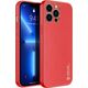 Dux Ducis Dux Ducis Yolo eleganckie etui pokrowiec ze skóry ekologicznej iPhone 13 Pro czerwony
