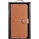 iCarer iCarer Haitang Leather Wallet Case skórzane etui do Samsung Galaxy S22+ (S22 Plus) portfel obudowa pokrowiec brązowy (AKSM05BN)