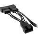 Kolink 4-pin - 4-pin x3, 0.35m, Μαύρο (PGW-AC-KOL-048)