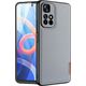 Dux Ducis Dux Ducis Fino etui pokrowiec pokryty nylonowym materiałem Poco M4 Pro 5G niebieski