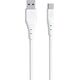 Kabel USB Dudao USB-A - USB-C 1 m Biały (6973687243388)