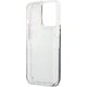 Guess Guess GUHCP13XLFLSB iPhone 13 Pro Max 6,7" niebieski/blue hardcase Flower Liquid Glitter
