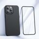Joyroom Joyroom 360 Full Case etui pokrowiec do iPhone 13 Pro obudowa na tył i przód + szkło hartowane czarny (JR-BP935 black)