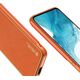 Dux Ducis Dux Ducis Yolo eleganckie etui pokrowiec ze skóry ekologicznej Samsung Galaxy S22+ (S22 Plus) pomarańczowy