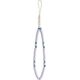 Guess Guess zawieszka GUSTPEARU Phone Strap lilak/lilac Heishi Beads