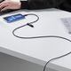 Kabel USB Baseus USB-C - Lightning 1 m Niebieski (CATS000003)