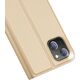 Dux Ducis Dux Ducis Skin Pro kabura etui pokrowiec z klapką iPhone 14 Max złoty