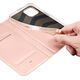 Dux Ducis Dux Ducis Skin Pro kabura etui pokrowiec z klapką iPhone 14 Max różowy
