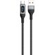 Kabel USB Dudao USB-A - USB-C 1 m Czarny (6973687243678)