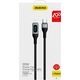 Kabel USB Dudao USB-C - Lightning Czarny (6973687243692)