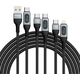 Kabel USB Dudao USB-C - Lightning Czarny (6973687243692)