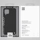 Nillkin Nillkin Textured Case wytrzymałe wzmocnione etui z żelową ramką i nylonem na tyle Samsung Galaxy M53 5G czarny