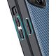 Dux Ducis Dux Ducis Fino etui pokrowiec pokryty nylonowym materiałem iPhone 14 Max niebieski