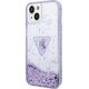 Guess Etui Guess GUHCP14MLFCTPU Apple iPhone 14 Plus fioletowy/purple hardcase Liquid Glitter Palm Collection
