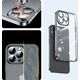 Joyroom Joyroom 14Q Case etui do iPhone 14 Plus obudowa pokrowiec z metaliczną ramką czarny (JR-14Q3-black)