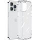 Joyroom Joyroom Defender Series etui pokrowiec do iPhone 14 Pro pancerna obudowa z haczykami podstawką przezroczysty (JR-14H2)