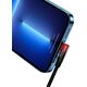 Kabel USB Baseus USB-C - Lightning 1 m Czarno-czerwony (BSU3619)