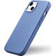 iCarer iCarer Litchi Premium Leather Case skórzane etui iPhone 14 Plus magnetyczne z MagSafe jasnoniebieski (WMI14220711-LB)