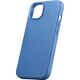 iCarer iCarer Litchi Premium Leather Case skórzane etui iPhone 14 Plus magnetyczne z MagSafe jasnoniebieski (WMI14220711-LB)