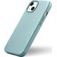 iCarer iCarer Litchi Premium Leather Case skórzane etui iPhone 14 Plus magnetyczne z MagSafe zielony (WMI14220711-GN)