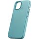 iCarer iCarer Litchi Premium Leather Case skórzane etui iPhone 14 Plus magnetyczne z MagSafe zielony (WMI14220711-GN)