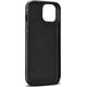 iCarer iCarer Leather Oil Wax etui pokryte naturalną skórą do iPhone 14 Plus (kompatybilne z MagSafe) niebieski (WMI14220719-BU)